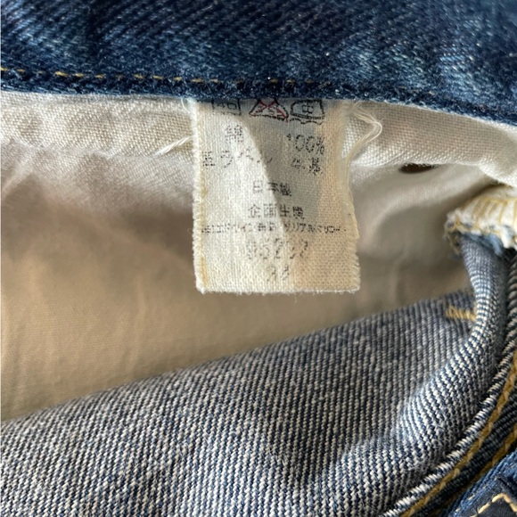 SUPER RARE Lee Riders Japanese Selvedge Taxi Driver Replica Jeans - Size 33 - Picture 10 of 11